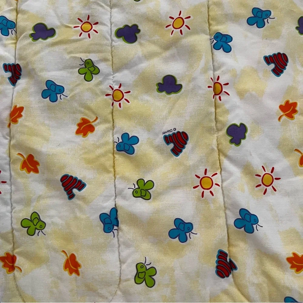 Vintage 90s Disney Winnie The Pooh Tigger Twin Comforter Reversible Bright